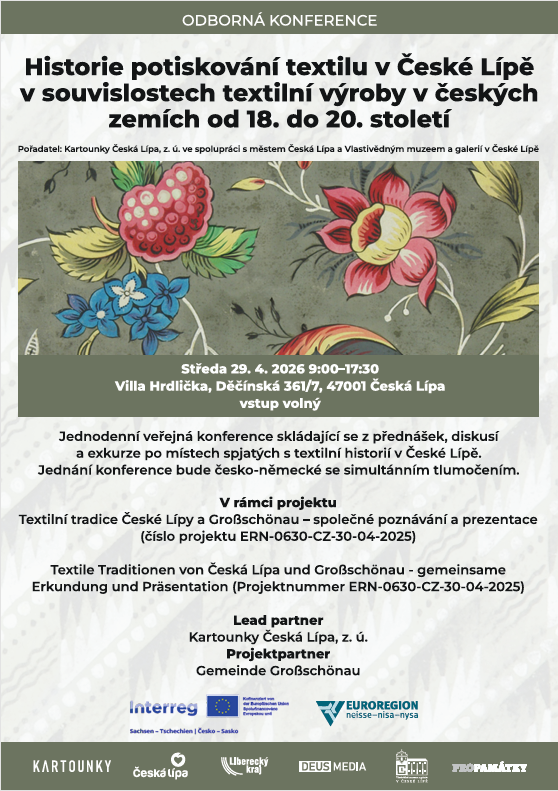 Odborná konference - Historie potiskování textilu v České Lípě