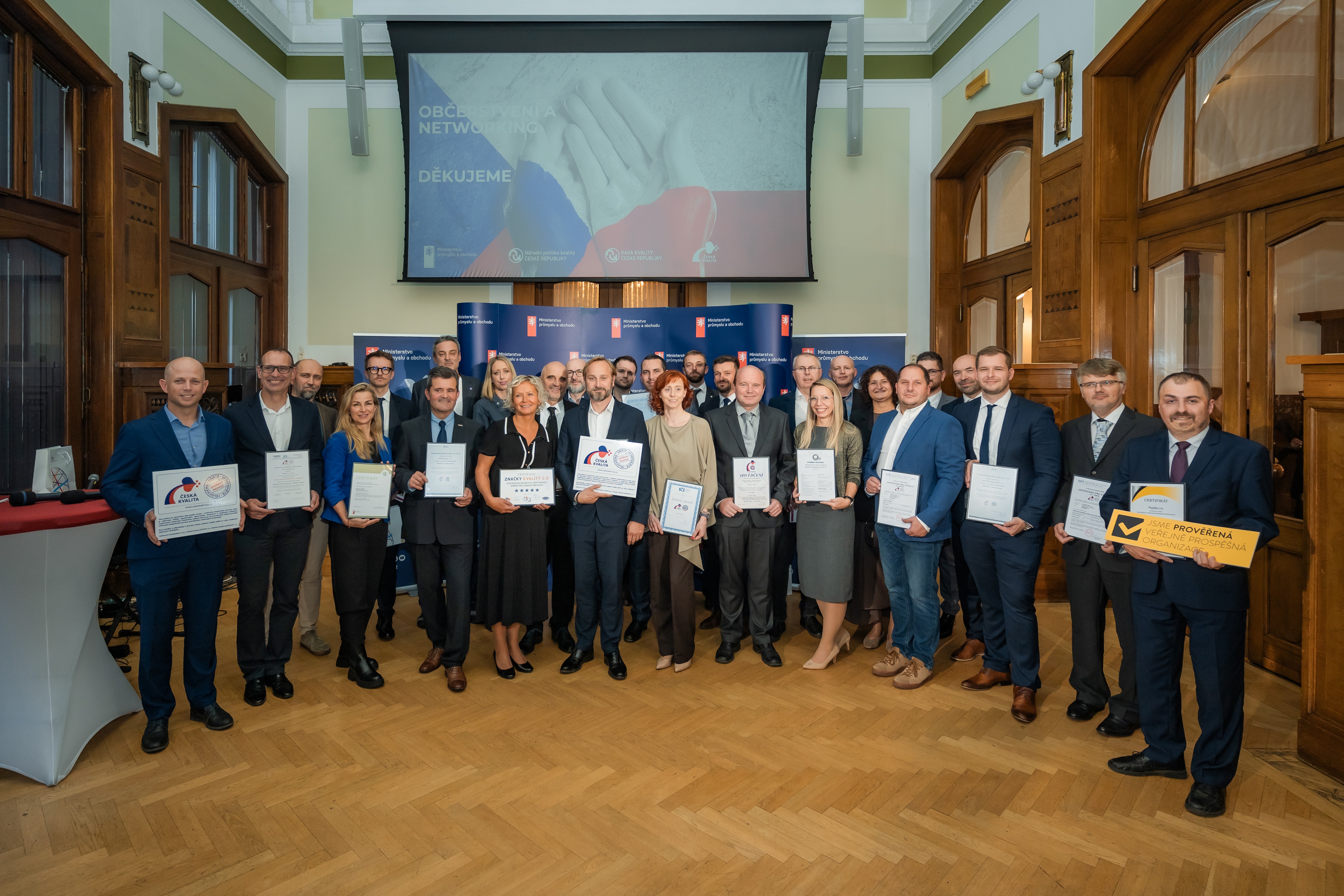 Česká kvalita má své nové držitele a TZÚ byl u toho!