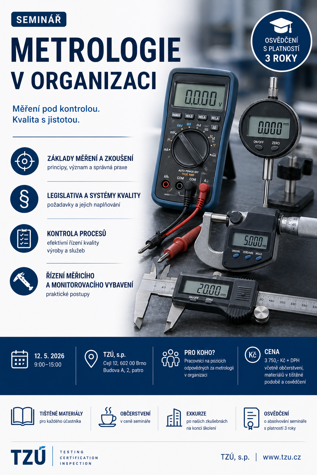 Seminář Metrologie v praxi